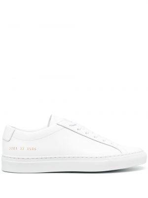 Sneakers di pelle Common Projects bianco