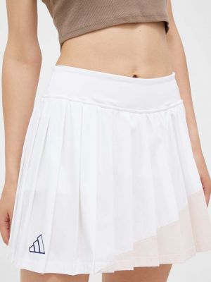 Mini sukně Adidas Performance bílé