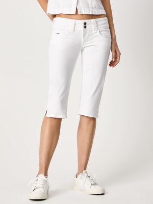 Shorts en jean Pepe Jeans blanc