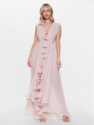 Βραδινό φόρεμα Babylon ροζ