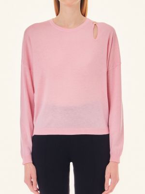 Пуловер Liu Jo розовый
