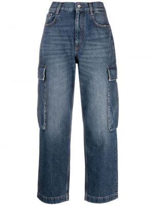 Jeans avec poches Stella Mccartney bleu