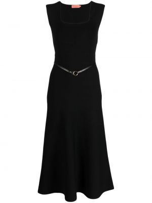 Плетена миди рокля Manning Cartell черно