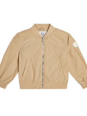 Bombertakki tytöille Woolrich Kids beige