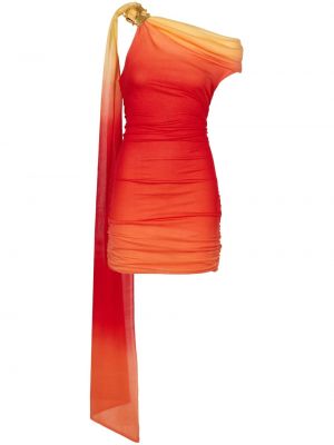 Βραδινό φόρεμα Ferragamo πορτοκαλί
