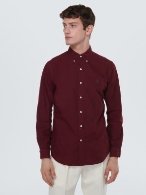Hemd aus baumwoll Polo Ralph Lauren rot