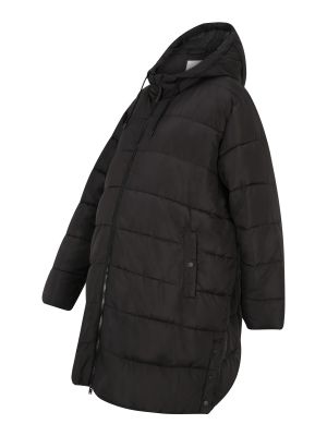 Žieminis paltas Fransa Curve juoda