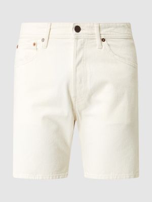 Szorty jeansowe Jack & Jones białe