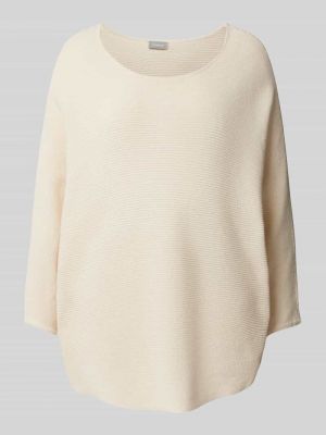 Dzianinowy sweter Fransa biały