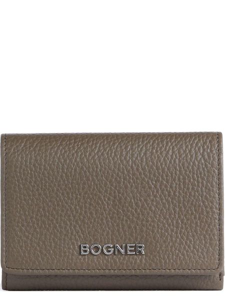 Кожаный кошелек Bogner коричневый