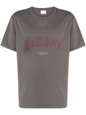 Памучна тениска с принт Marant