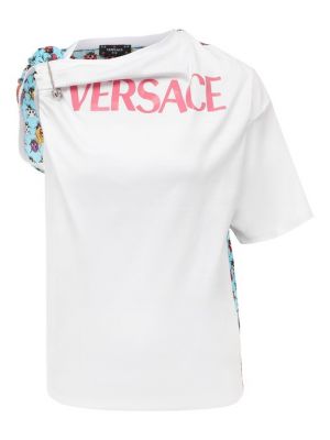 Белая футболка Versace