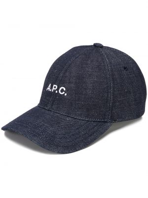 Cappello con visiera A.p.c. blu
