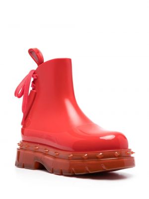 Ankle boots Melissa X Undercover czerwone