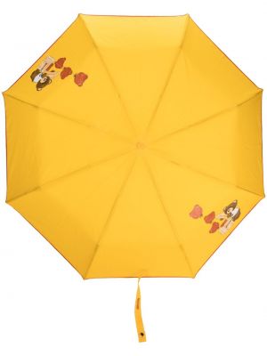 Żółty parasol Moschino