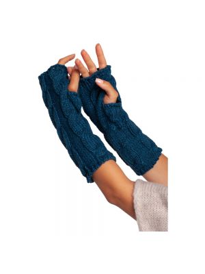 Rękawiczki bez palców Be - Niebieski