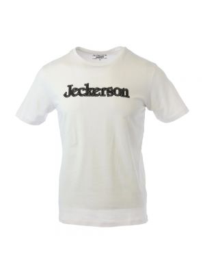 Biała koszulka z krótkim rękawem Jeckerson