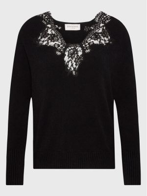 Пуловер Ermanno Firenze черно