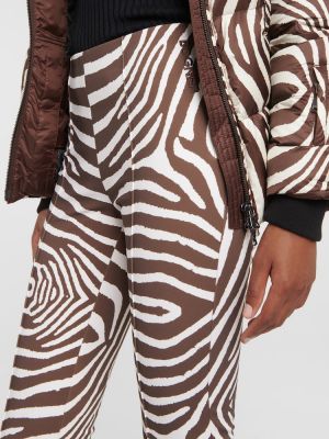 Панталон с принт с принт зебра Bogner