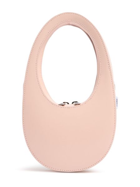 Læder mini taske Coperni pink