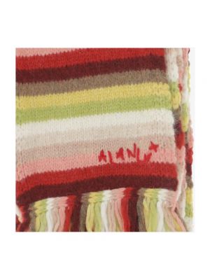 Bufanda de alpaca Alanui rojo