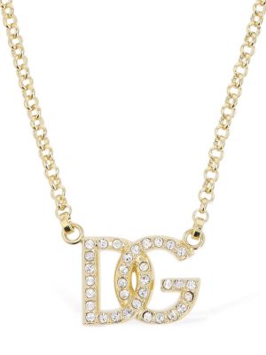Krištáľový prívesok Dolce & Gabbana zlatá
