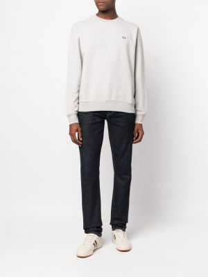 Sweatshirt mit rundem ausschnitt Woolrich grau