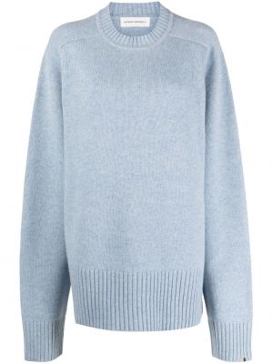 Stickad kaschmir tröja Extreme Cashmere blå