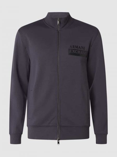 Bluza rozpinana z nadrukiem Armani Exchange