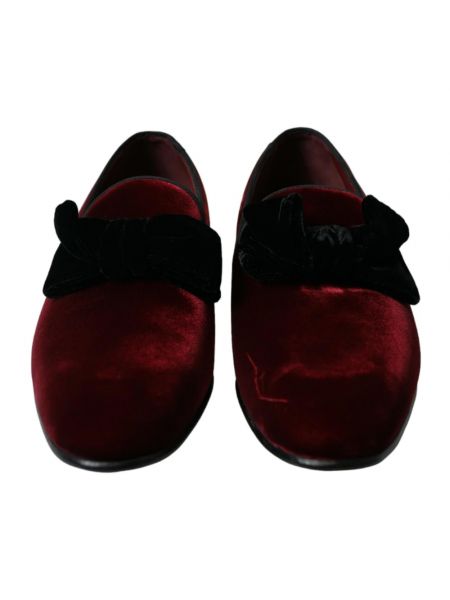 Aksamitne loafers Dolce And Gabbana