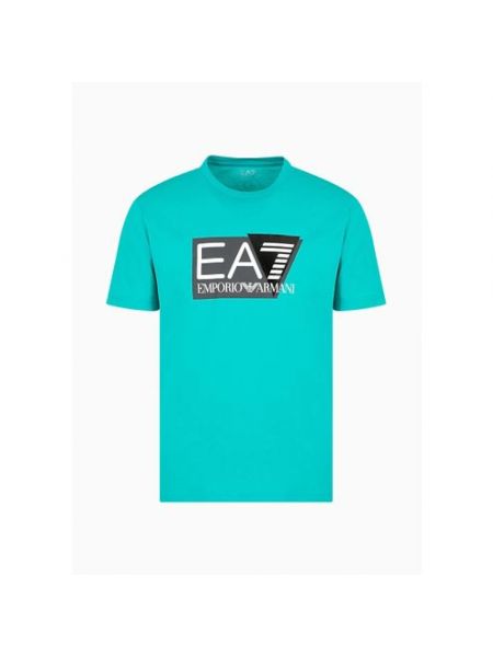 T-shirt Emporio Armani Ea7 blau