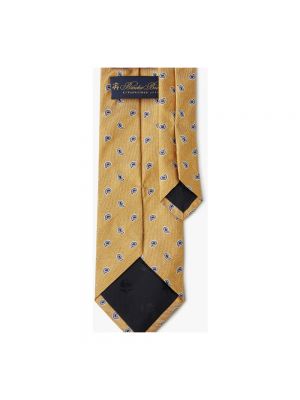 Krawat Brooks Brothers żółty