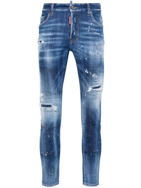 Skinny jeans Dsquared2 blau
