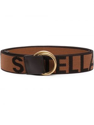 Trykt belte Stella Mccartney brun