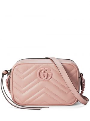 Τσάντα χιαστί Gucci ροζ