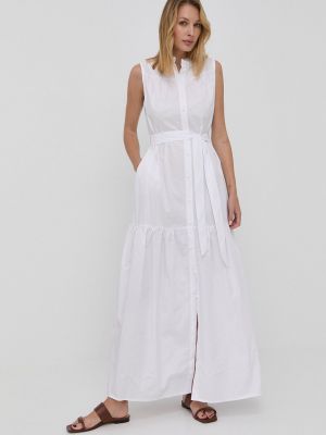 Бавовняне плаття максі Silvian Heach, біле