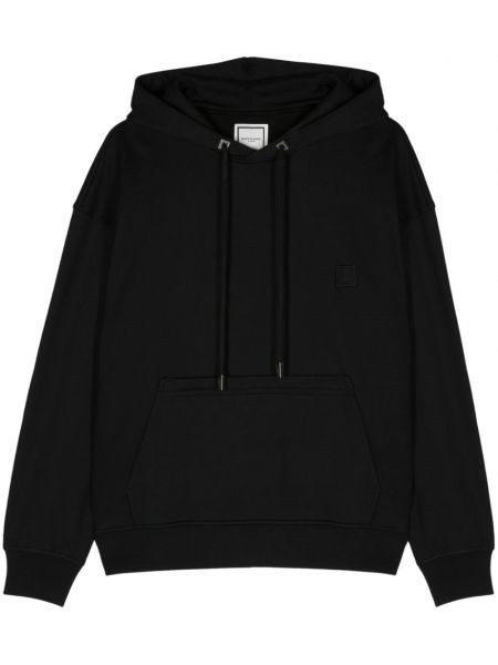 Pamučna dugi sweatshirt Wooyoungmi crna