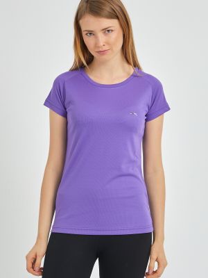 Priliehavé tričko Slazenger fialová