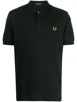 Polo brodé Fred Perry vert