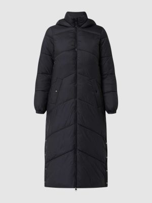 Pikowana kurtka z kapturem Vero Moda czarna