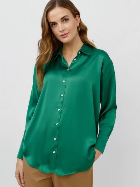 Зеленая блузка Modis