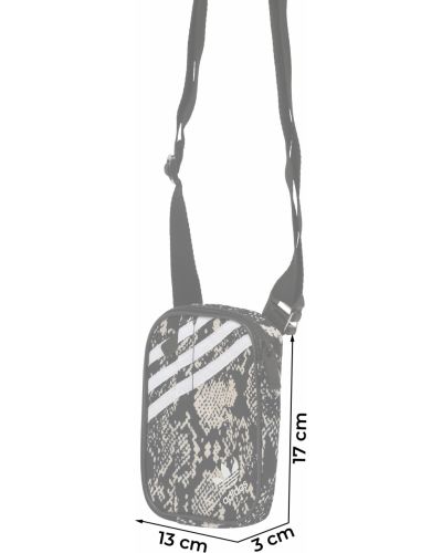 Τσάντα ώμου με μοτίβο φίδι Adidas Originals