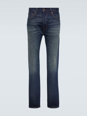 Jeans skinny slim fit Tom Ford blu