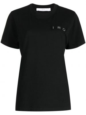 Bavlnené tričko Iro čierna