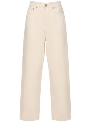 Pantalones de cintura alta Carhartt Wip beige
