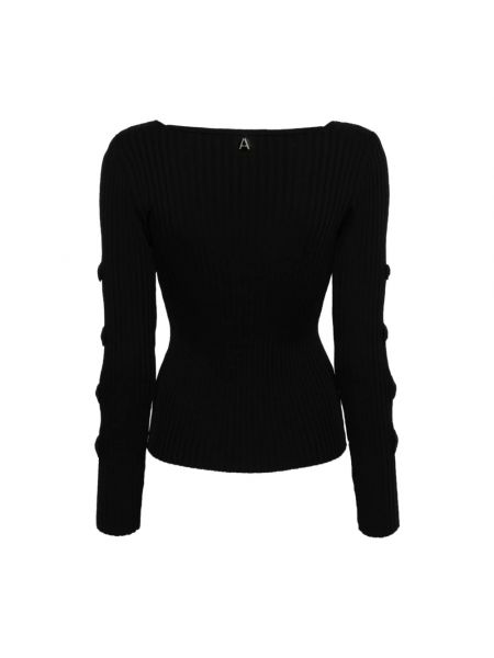 Jersey de viscosa de tela jersey Actitude negro