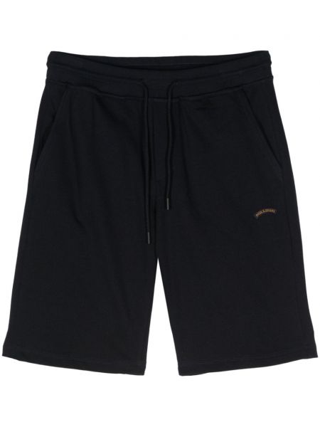 Shorts mit stickerei aus baumwoll Paul & Shark blau