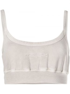 Strikket brodert crop top Alexander Wang