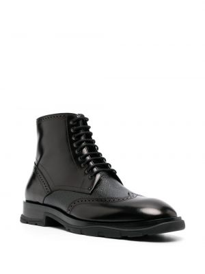 Nėriniuotos auliniai batai su raišteliais Alexander Mcqueen juoda