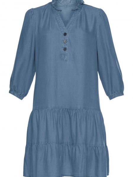 Robe en jean Lascana bleu